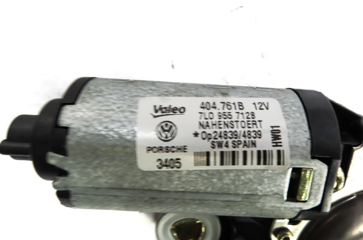 Thumbnail 4: 2003-2010 PORSCHE CAYENNE (955 957) REAR TRUNK HATCH WIPER MOTOR