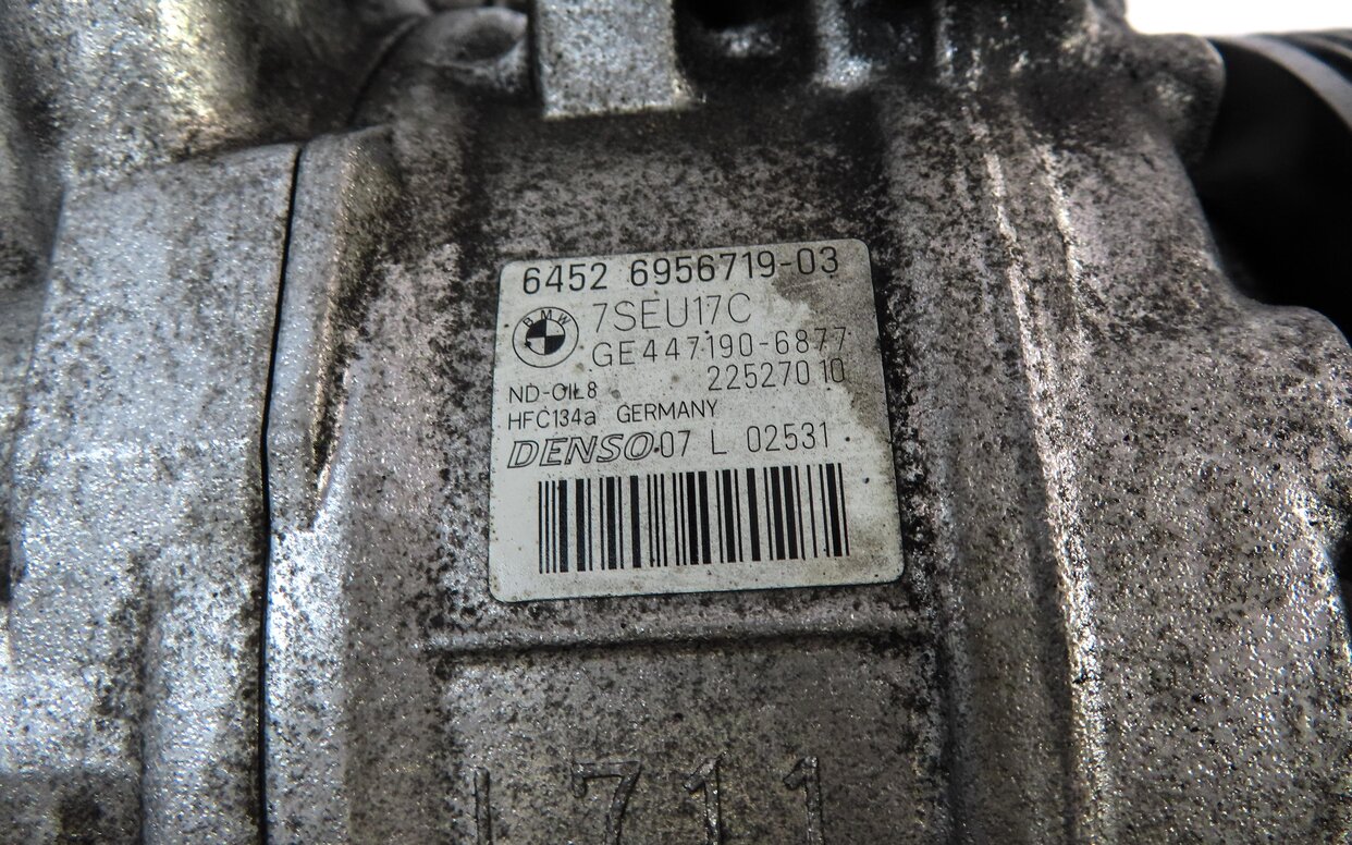 Thumbnail 6: 07-16 BMW 135i 335i X1 Z4 (E87 E90 E84 E89) 3.0L N54 N55 - A/C COMPRESSOR PUMP