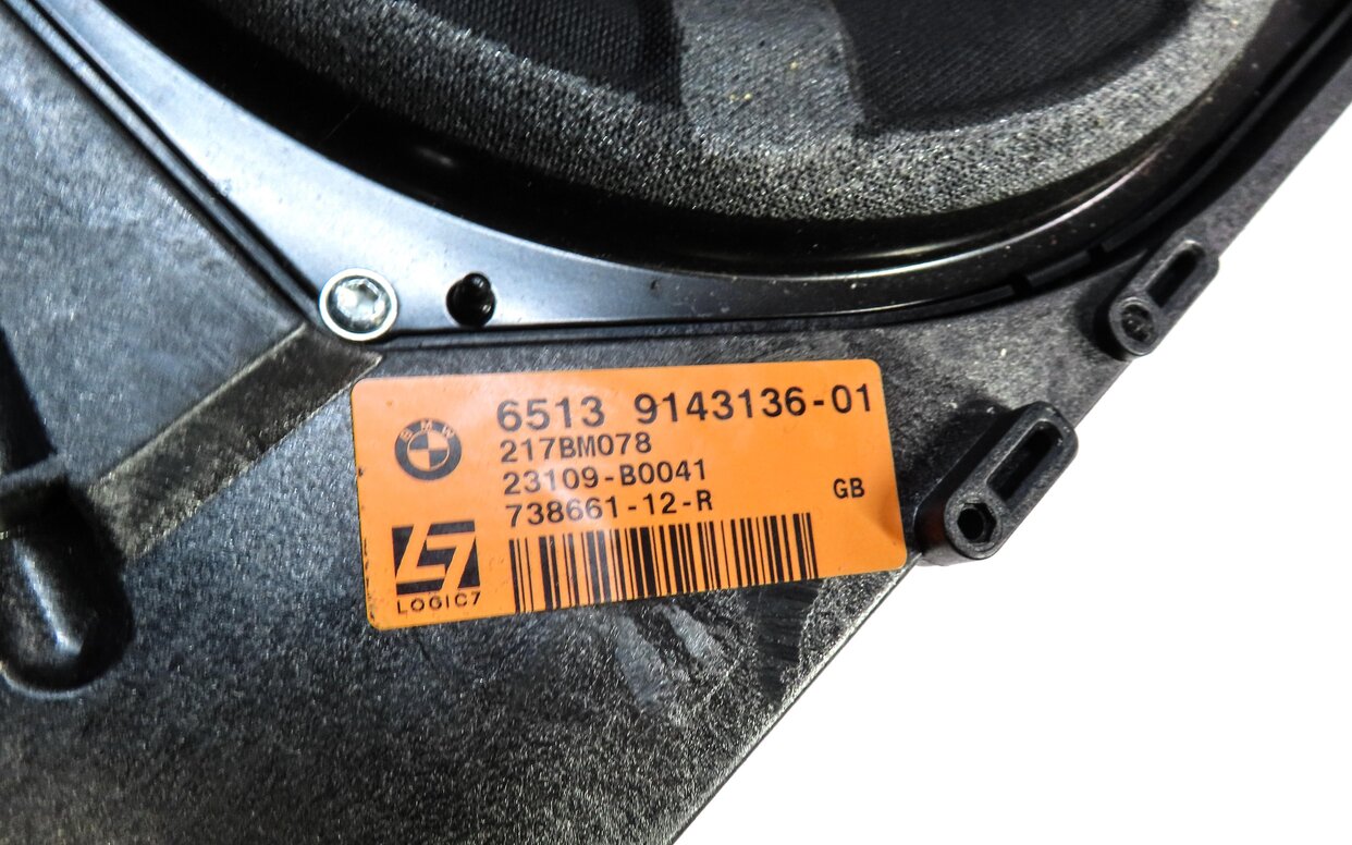 Thumbnail 12: 2010 BMW 335i (E92) COUPE STEREO LOGIC 7 AUDIO SUB SUBWOOFER TWEETER SPEAKER SET