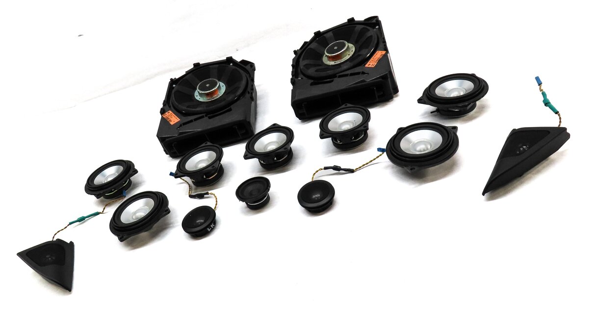 Thumbnail 3: 2010 BMW 335i (E92) COUPE STEREO LOGIC 7 AUDIO SUB SUBWOOFER TWEETER SPEAKER SET