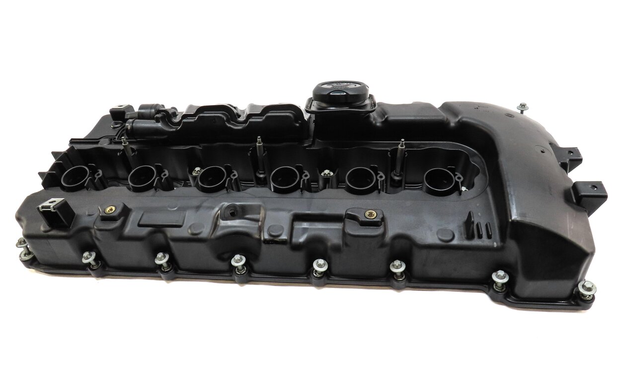 Thumbnail 2: 07-16 BMW 335i 535i 740i X6 Z4 (E60 E90) 3.0L N54 TWIN TURBO ENGINE VALVE COVER