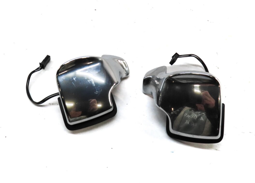 2010 BMW 335i (E90) LEFT & RIGHT STEERING WHEEL SHIFT SHIFTER PADDLE SET-2
