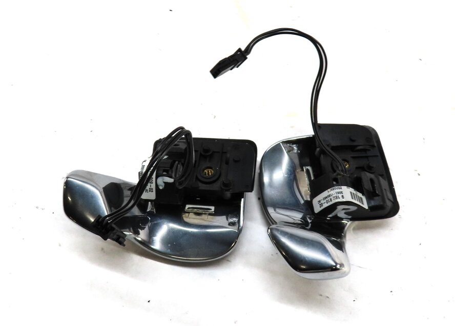 Thumbnail 3: 2010 BMW 335i (E90) LEFT & RIGHT STEERING WHEEL SHIFT SHIFTER PADDLE SET-2