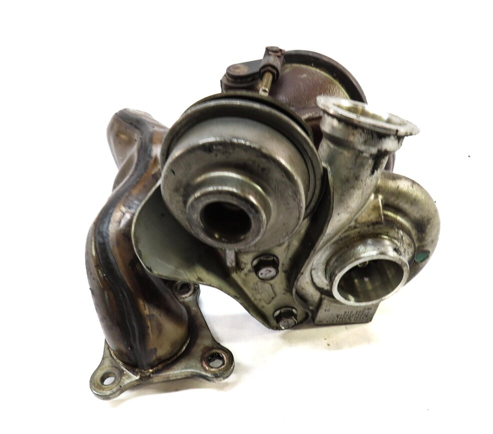 Thumbnail 2: 2007-2013 BMW 335i (E90) 3.0L N54 TWIN TURBO REAR TURBO TURBOCHARGER w/ MANIFOLD