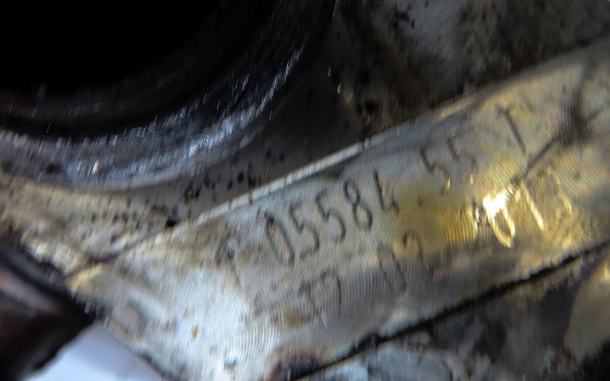 Thumbnail 7: 2007-2013 BMW 335i (E90) 3.0L N54 TWIN TURBO REAR TURBO TURBOCHARGER w/ MANIFOLD