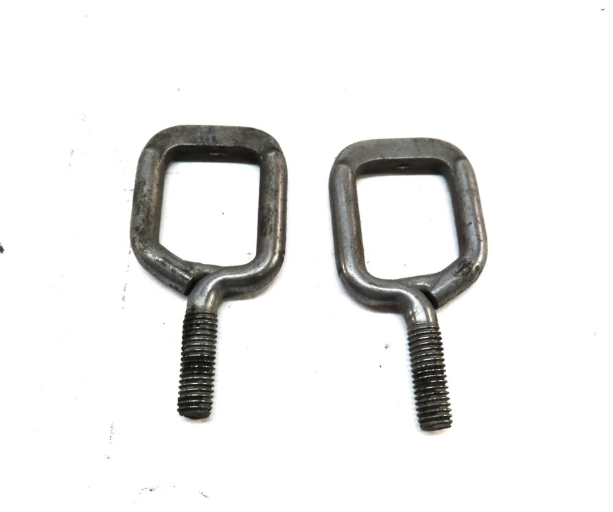 Thumbnail 3: 2010 BMW 335i (E90) FRONT HOOD SAFETY LATCH RELEASE HOOK LEVER & STRIKER LATCHES