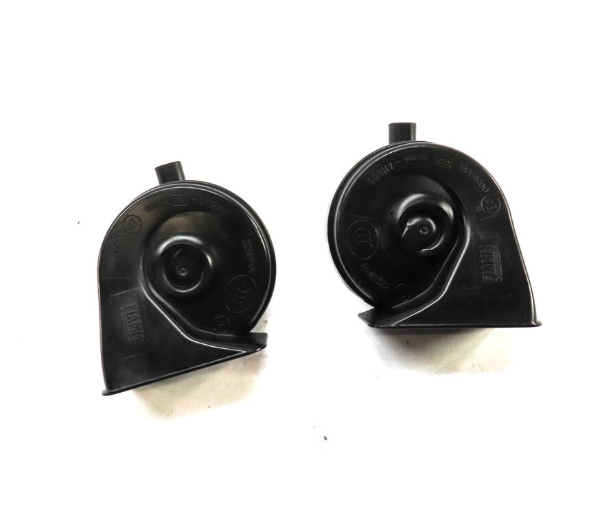 Thumbnail 1: 06-15 BMW 3-SERIES X1 (E84 E90 E91 E92 E93) HIGH & LOW TONE SAFETY HORN SET-2