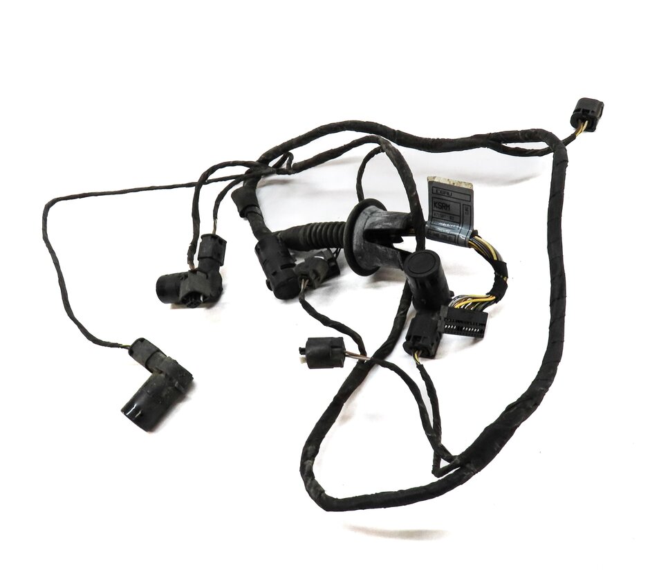 Thumbnail 2: 2007 BMW M6 COUPE (E63) REAR PAR ASSIST PDC SENSOR SET4 (BLACK) w/ WIRE HARNESS