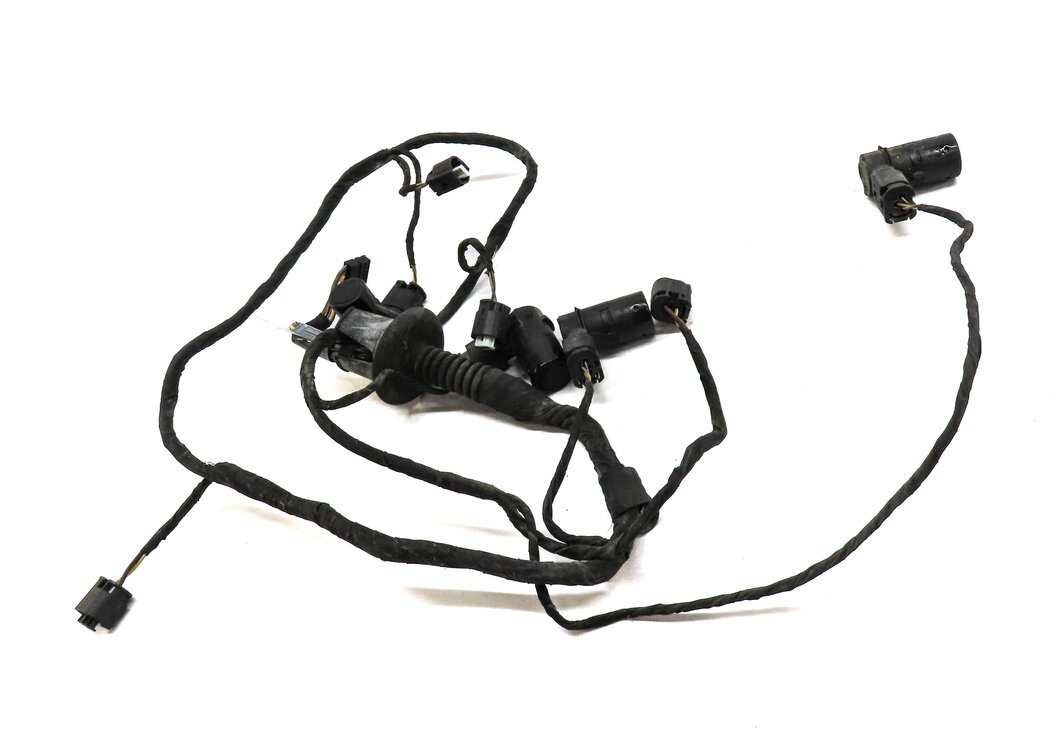 Thumbnail 3: 2007 BMW M6 COUPE (E63) REAR PAR ASSIST PDC SENSOR SET4 (BLACK) w/ WIRE HARNESS