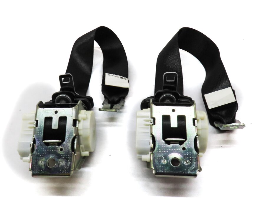 Thumbnail 3: 2007 BMW M6 COUPE E63 REAR LEFT & RIGHT SEATBELT SEAT BELT RETRACTOR SET 2 BLACK