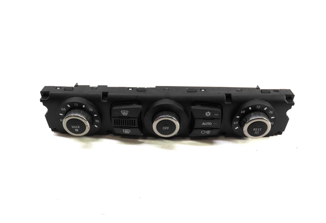 2006-2007 BMW M6 ///M (E63) HEATER A/C TEMPERATURE CLIMATE CONTROL PANEL