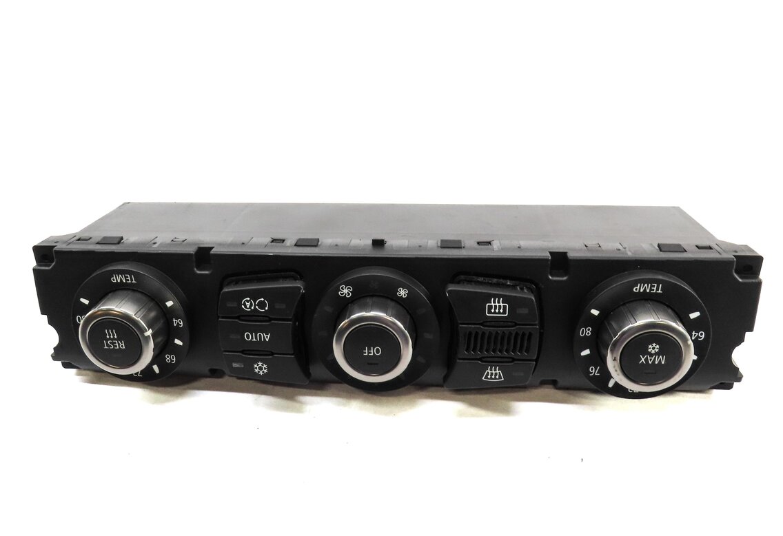 Thumbnail 5: 2006-2007 BMW M6 ///M (E63) HEATER A/C TEMPERATURE CLIMATE CONTROL PANEL