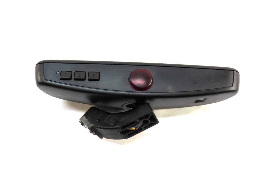 Thumbnail 3: 2007 BMW M6 COUPE E63 REARVIEW MIRROR w/ AUTODIM & HOMELINK GARAGE OPENER BLACK