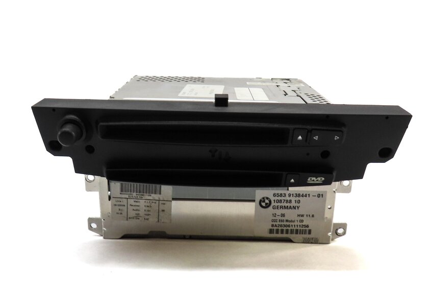 Thumbnail 2: 2007 BMW M6 COUPE (E63) FRONT DASH RADIO CD NAVI NAVIGATION STEREO HEAD UNIT