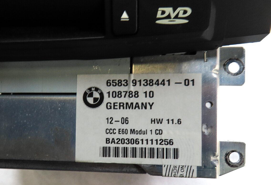 Thumbnail 5: 2007 BMW M6 COUPE (E63) FRONT DASH RADIO CD NAVI NAVIGATION STEREO HEAD UNIT