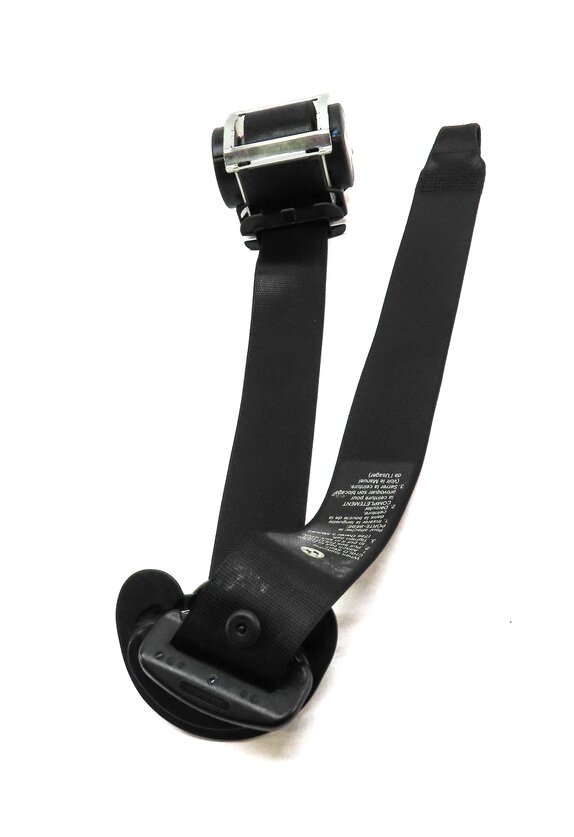 Thumbnail 2: 04-07 BMW 645i 650i M6 ///M (E63) RIGHT FRONT PASSENGER SEATBELT RETRACTOR BLACK