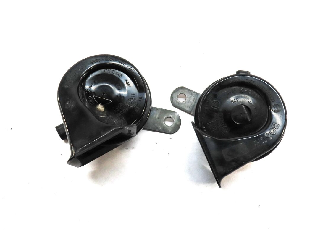 2006-2010 BMW M6 ///M (E63) HIGH & LOW TONE SAFETY HORN SET-2