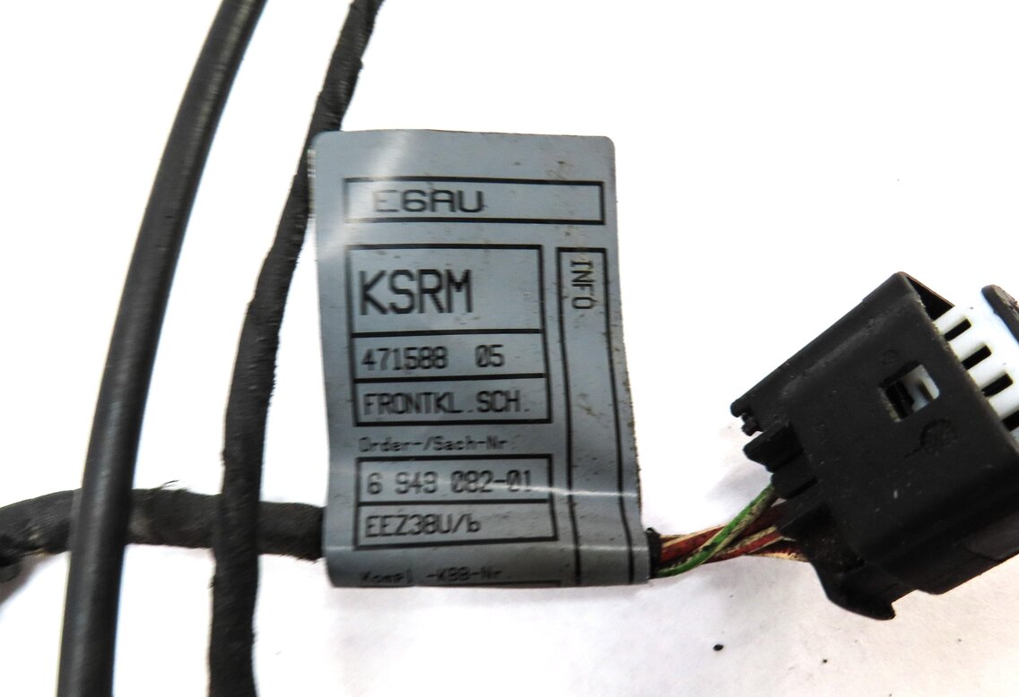 Thumbnail 4: 2007 BMW M6 COUPE (E63) HOOD LEFT & RIGHT LOCK LATCH SET 2 w/ CABLE