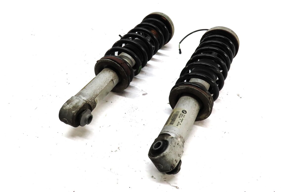 06-10 BMW M6 ///M (E63) RWD LEFT & RIGHT REAR EDC SUSPENSION SHOCK STRUT SET-2