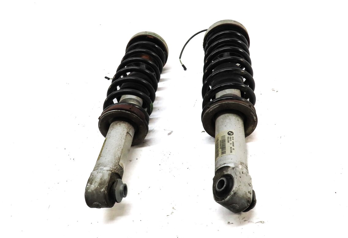 Thumbnail 3: 06-10 BMW M6 ///M (E63) RWD LEFT & RIGHT REAR EDC SUSPENSION SHOCK STRUT SET-2