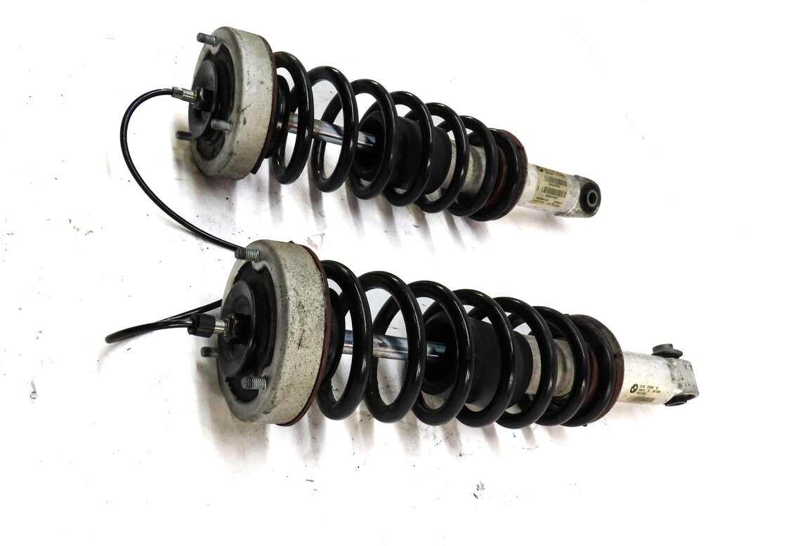 Thumbnail 6: 06-10 BMW M6 ///M (E63) RWD LEFT & RIGHT REAR EDC SUSPENSION SHOCK STRUT SET-2