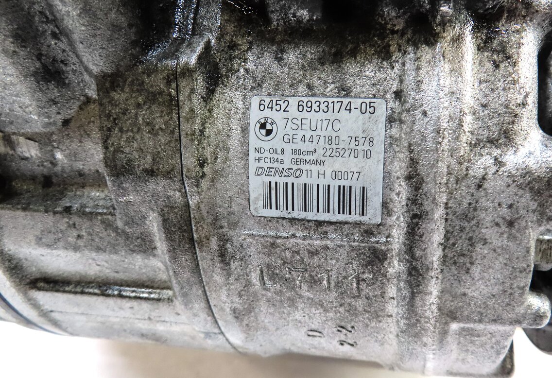 Thumbnail 6: 2006-2013 BMW M3 M5 M6 ///M (E60 E63 E90) AIR CONDITIONING A/C COMPRESSOR PUMP