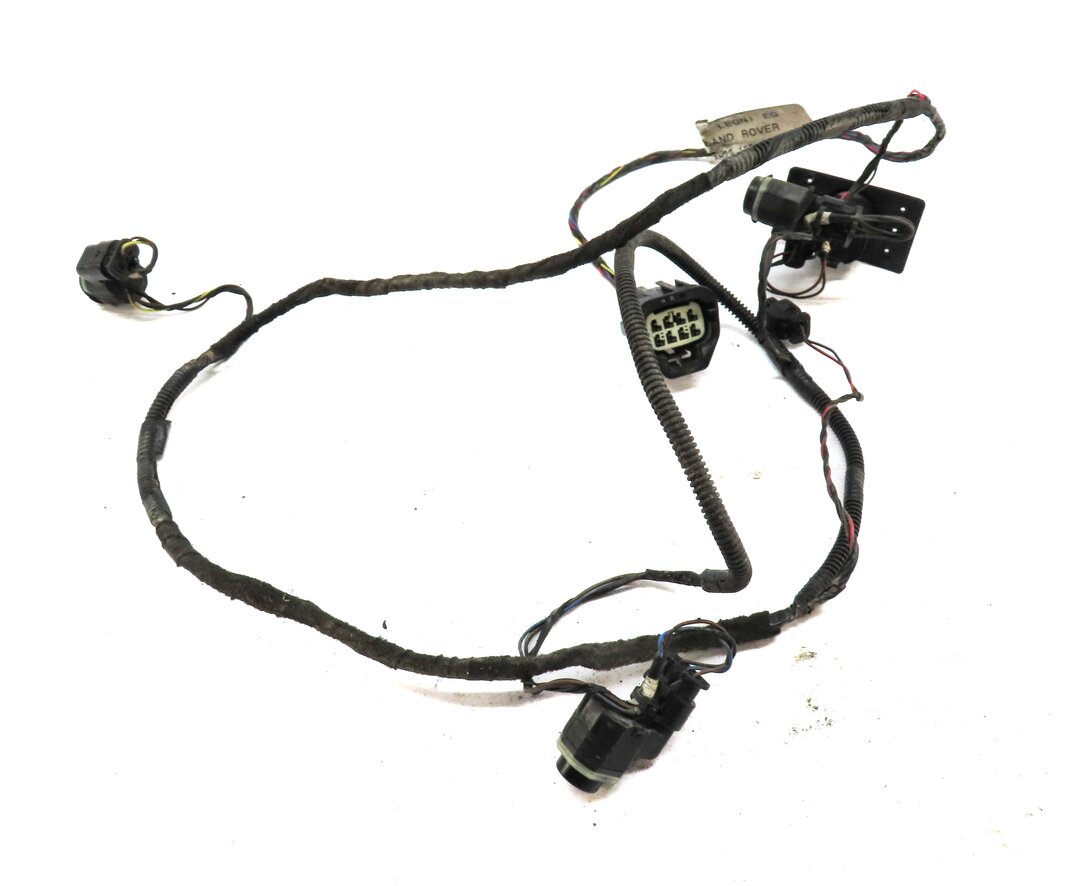 Thumbnail 3: 2013 LAND ROVER LR4 REAR PDC PARK DISTANCE SENSOR SET w/ HARNESS (BLACK)