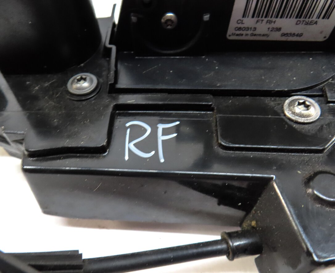 Thumbnail 5: 10-19 EVOQUE LR4 RANGE ROVER SPORT (L320) RIGHT FRONT PASSIVE DOOR LOCK LATCH
