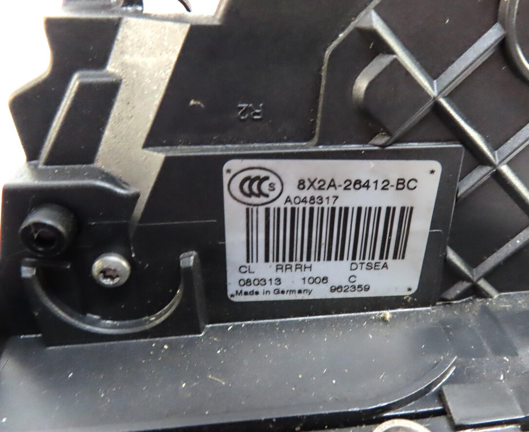 Thumbnail 7: 10-17 LR4 RANGE ROVER SPORT (L320) RIGHT REAR PASSIVE DOOR LOCK LATCH ACTUATOR