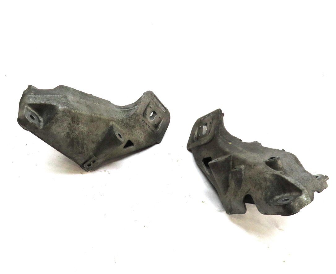 2013 LAND ROVER LR4 5.0L AJ133 V8 ENGINE LEFT & RIGHT MOTOR MOUNT BRACKET SET-2