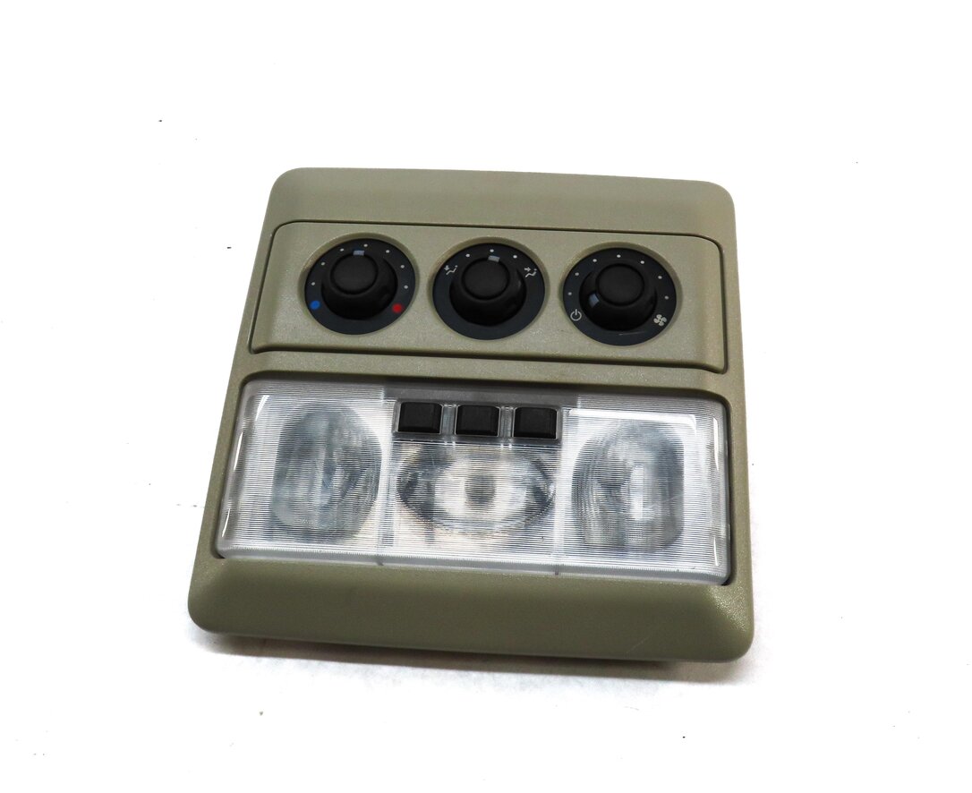 Thumbnail 2: 05-16 LAND ROVER LR3 LR4 - REAR DOME LIGHT w/ HEATER TEMPERATURE CONTROL (BEIGE)