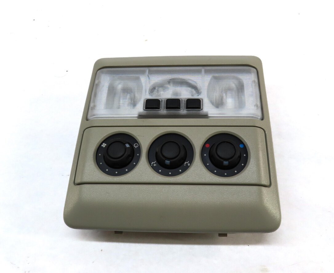 Thumbnail 3: 05-16 LAND ROVER LR3 LR4 - REAR DOME LIGHT w/ HEATER TEMPERATURE CONTROL (BEIGE)