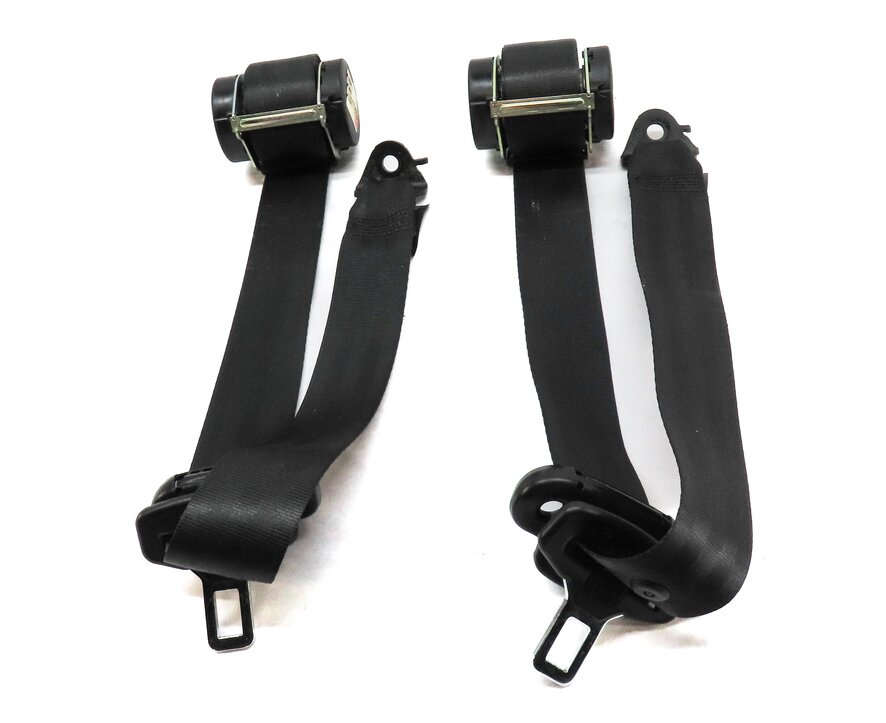 Thumbnail 2: 2013 LAND ROVER LR4 REAR 3rd THIRD ROW SEAT LEFT & RIGHT SEATBELT RETRACTOR SET