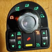 Thumbnail 2: 2013 LAND ROVER LR4 RIDE HEIGHT SUSPENSION TERRAIN CONTROL SWITCH BUTTON KNOB