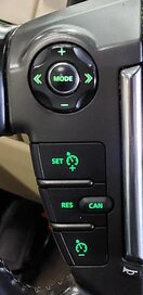 Thumbnail 2: 2010-2013 LAND ROVER LR4 LEFT DRIVER STEERING WHEEL w/ CRUISE & RADIO SWITCHES