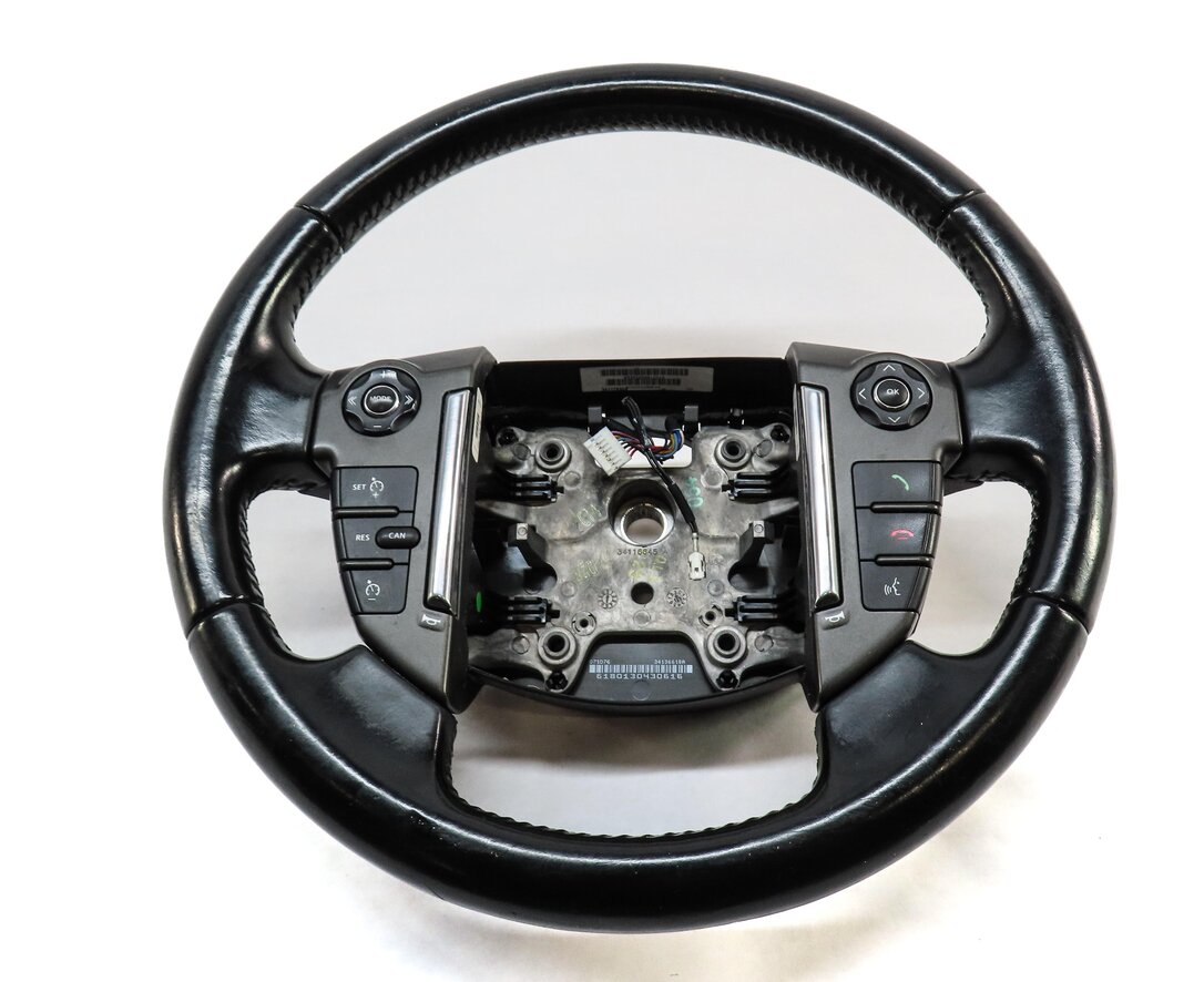 Thumbnail 4: 2010-2013 LAND ROVER LR4 LEFT DRIVER STEERING WHEEL w/ CRUISE & RADIO SWITCHES
