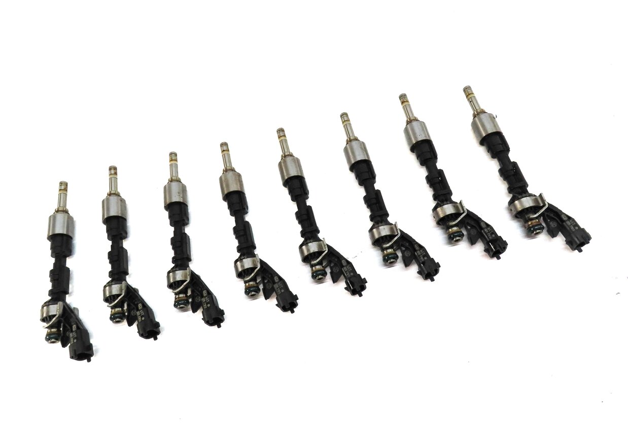 Thumbnail 3: 2010-2017 JAGUAR RANGE ROVER SPORT (L320 L322 L405 L494) 5.0L FUEL INJECTOR SET