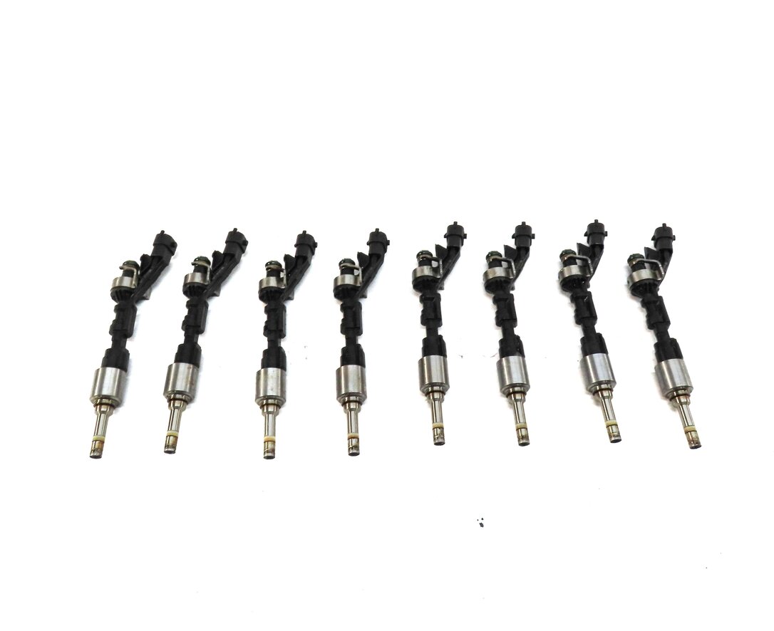 Thumbnail 4: 2010-2017 JAGUAR RANGE ROVER SPORT (L320 L322 L405 L494) 5.0L FUEL INJECTOR SET