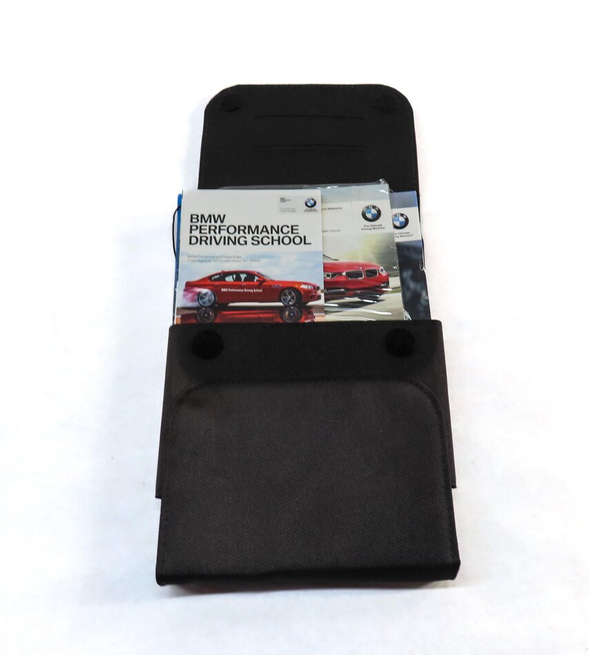 Thumbnail 10: 2016 BMW 328iGT (F34) OWNERS MANUAL BOOKLET SET OF 4 w/ CARRYING CASE (BLACK)