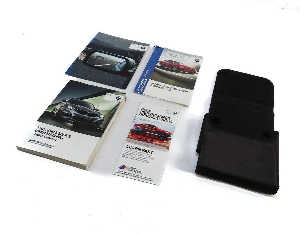 Thumbnail 5: 2016 BMW 328iGT (F34) OWNERS MANUAL BOOKLET SET OF 4 w/ CARRYING CASE (BLACK)