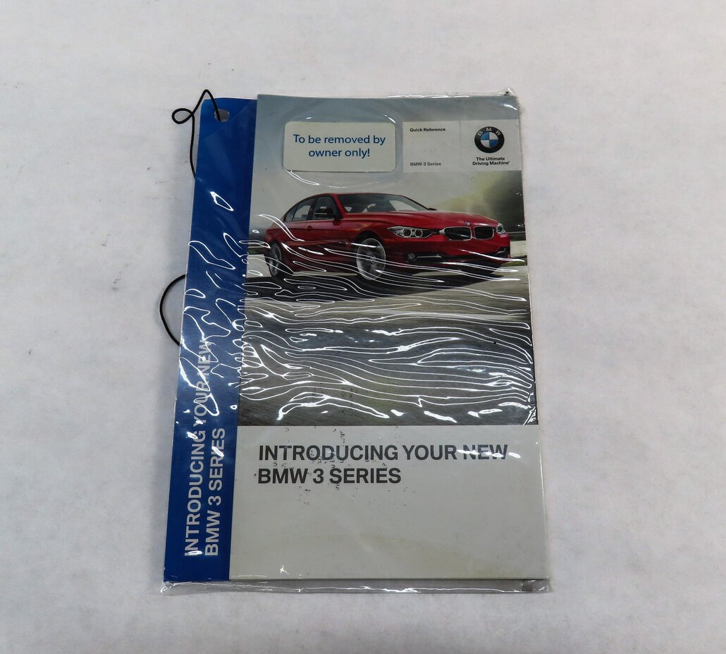 Thumbnail 7: 2016 BMW 328iGT (F34) OWNERS MANUAL BOOKLET SET OF 4 w/ CARRYING CASE (BLACK)