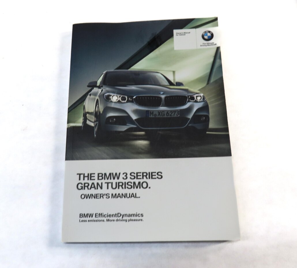 Thumbnail 9: 2016 BMW 328iGT (F34) OWNERS MANUAL BOOKLET SET OF 4 w/ CARRYING CASE (BLACK)