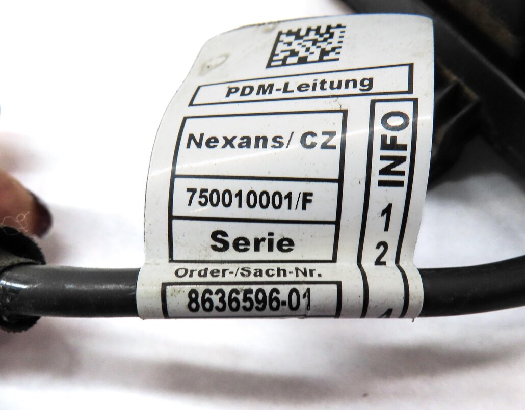 Thumbnail 4: 2016 BMW 328iGT (F34) INTEGRATED POWER SUPPLY CONTROL MODULE w/ WIRE HARNESS
