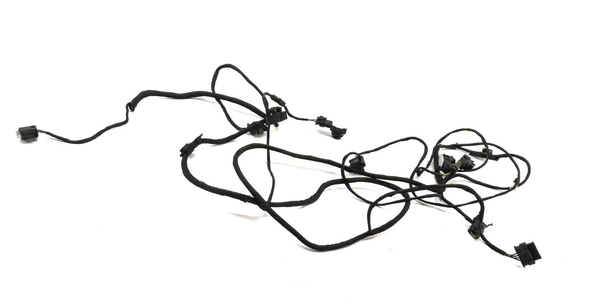 Thumbnail 2: 2016 BMW 328iGT (F34) REAR PARK ASSIST PDC SENSOR SET4 (BLUE) & WIRING HARNESS
