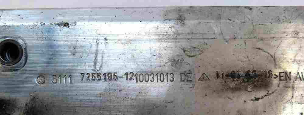 Thumbnail 8: 14-19 BMW 3 SERIES GT F34 FRONT LEFT RIGHT BUMPER BAR REINFORCEMENT BRACKET SET2