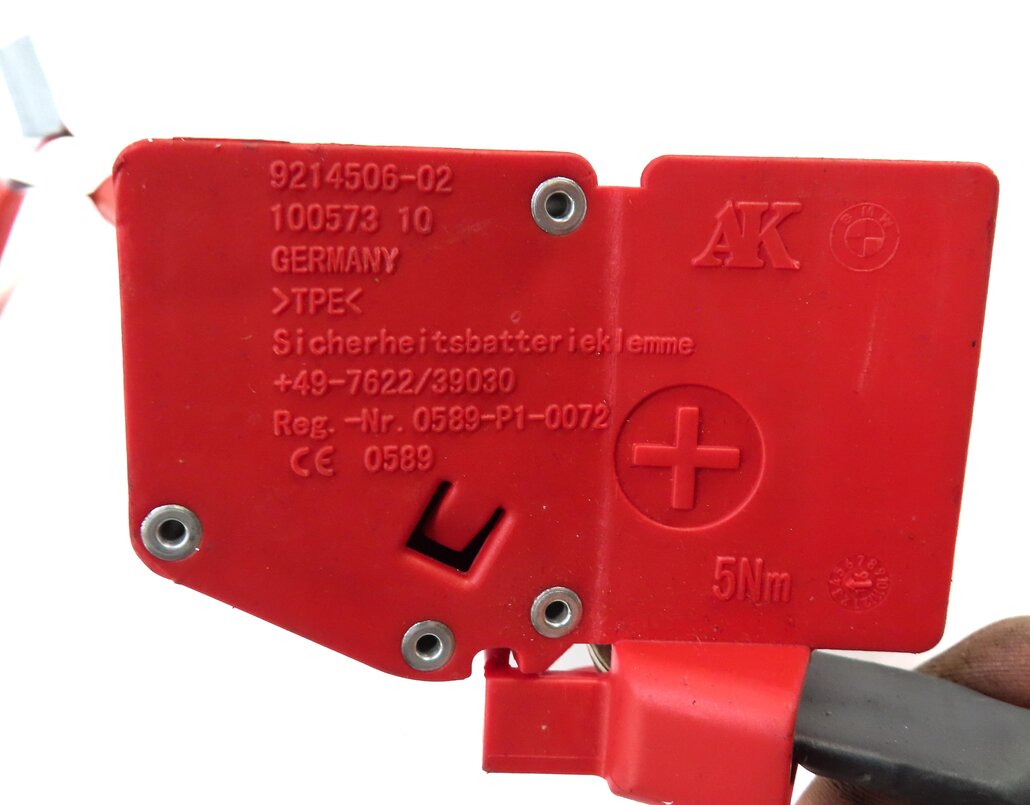 Thumbnail 5: 2016 BMW 328iGT (F34) POSITIVE BATTERY CABLE WITH TERMINAL 9259425 9214506