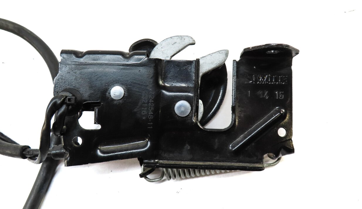 Thumbnail 5: 2016 BMW 328iGT (F34) FRONT HOOD LEFT & RIGHT LOCK LATCH ACTUATOR w/ CABLE