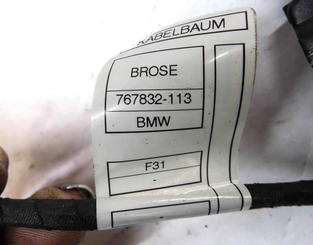 Thumbnail 11: 2016 BMW 328iGT (F34) REAR TRUNK LOCK LATCH ACTUATOR w/ SOFT CLOSE MOTOR