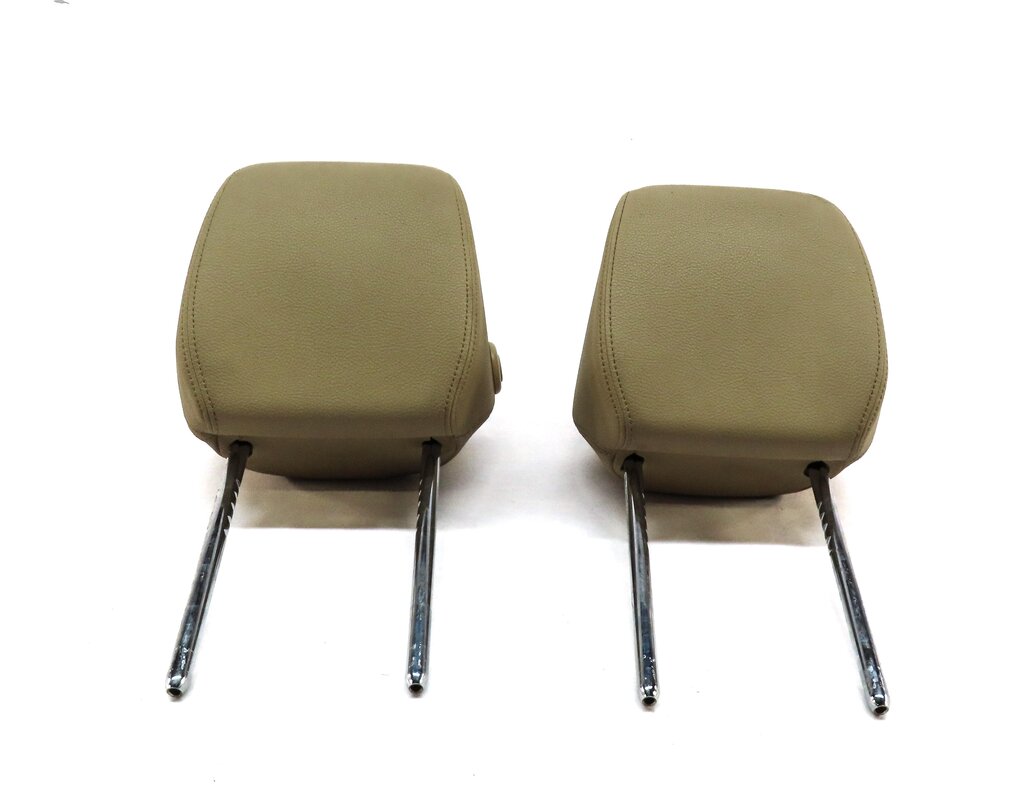 Thumbnail 2: 12-20 BMW 3 4 ACTIVE 3 M3 (F34) FRONT LEFT & RIGHT HEADREST SET 2 (VENETO BEIGE)