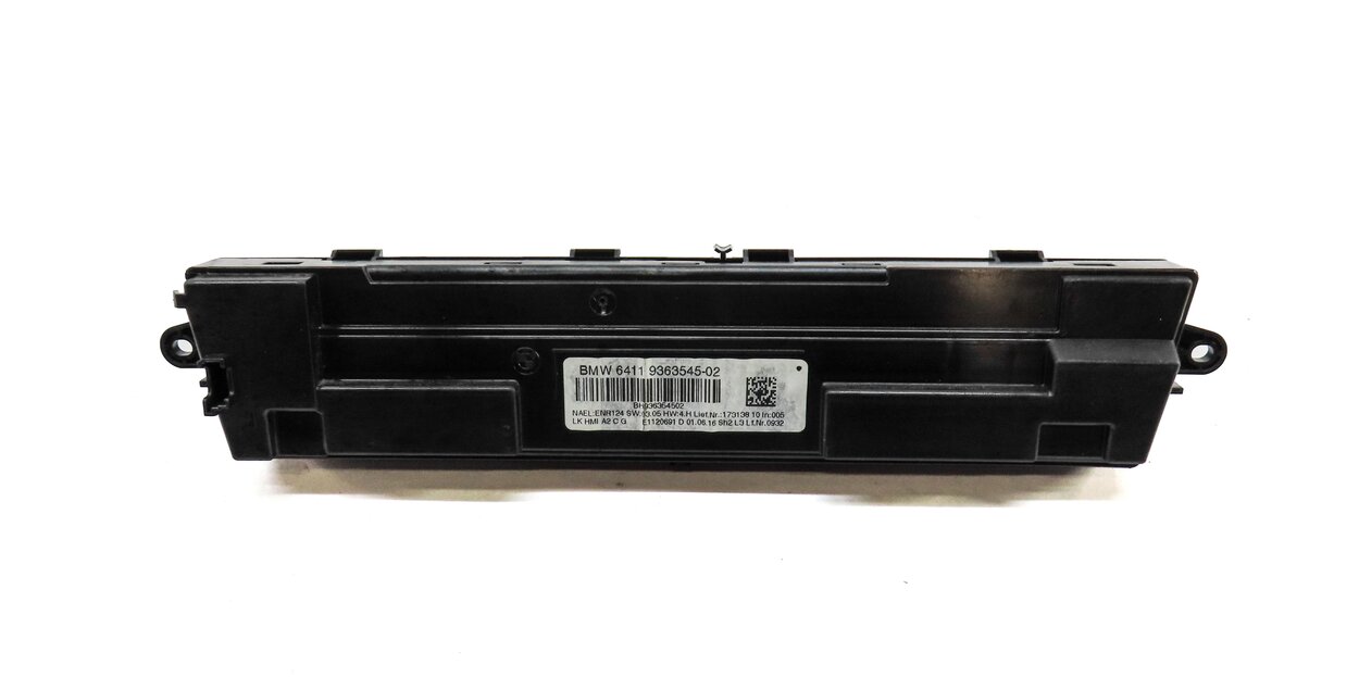 Thumbnail 4: 15-21 BMW 2 3 4 SERIES (F22 F30 F32 F34) FRONT HEATER A/C RADIO CONTROL PANEL